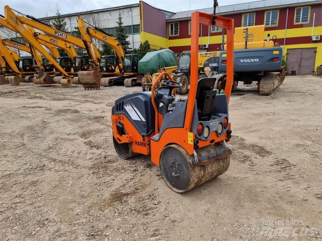 Hamm HD 8 VV 双轮压路机
