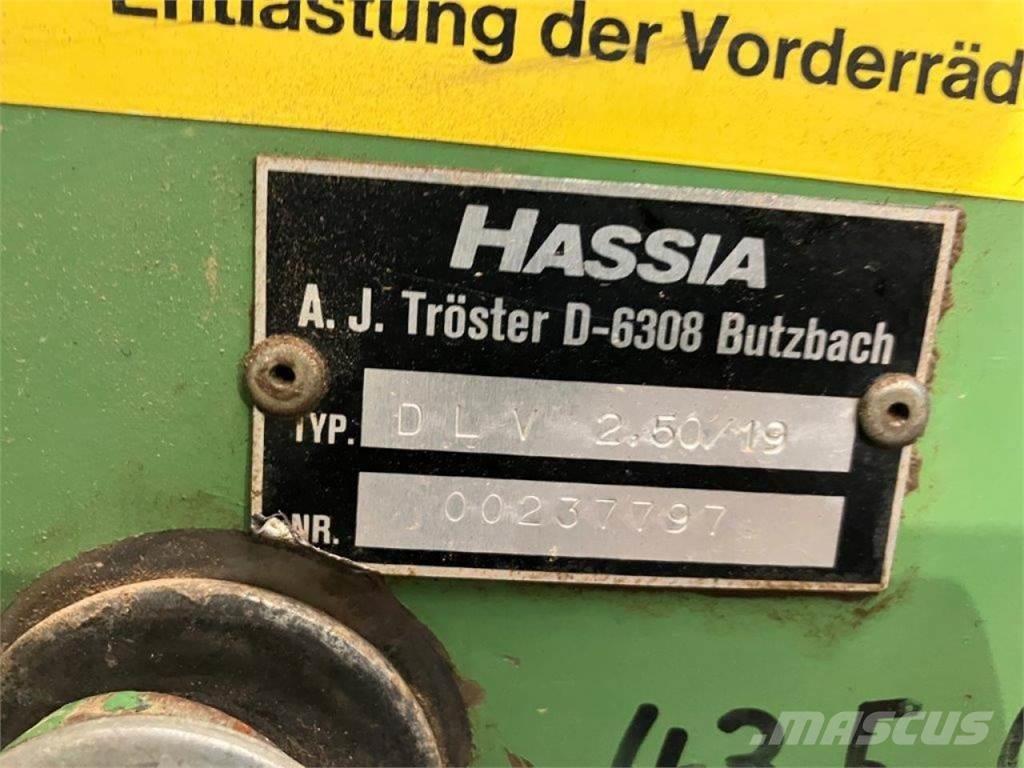 Hassia DLV 250/19 条播机