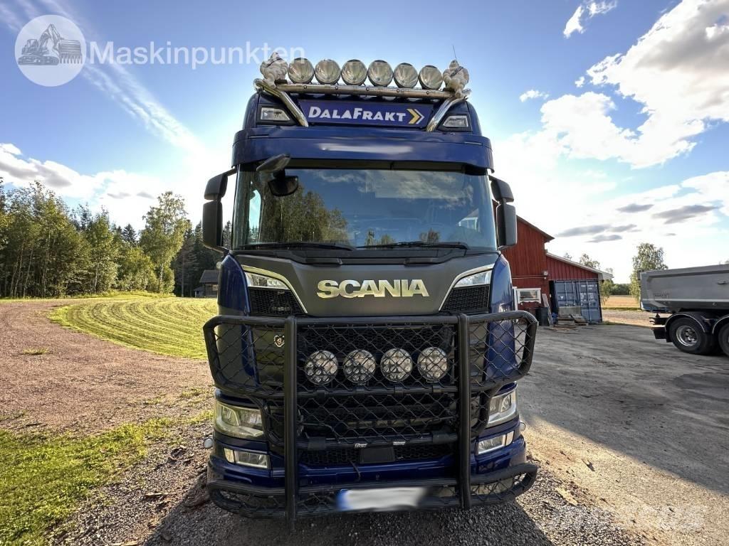 Scania R 650 木材运输车