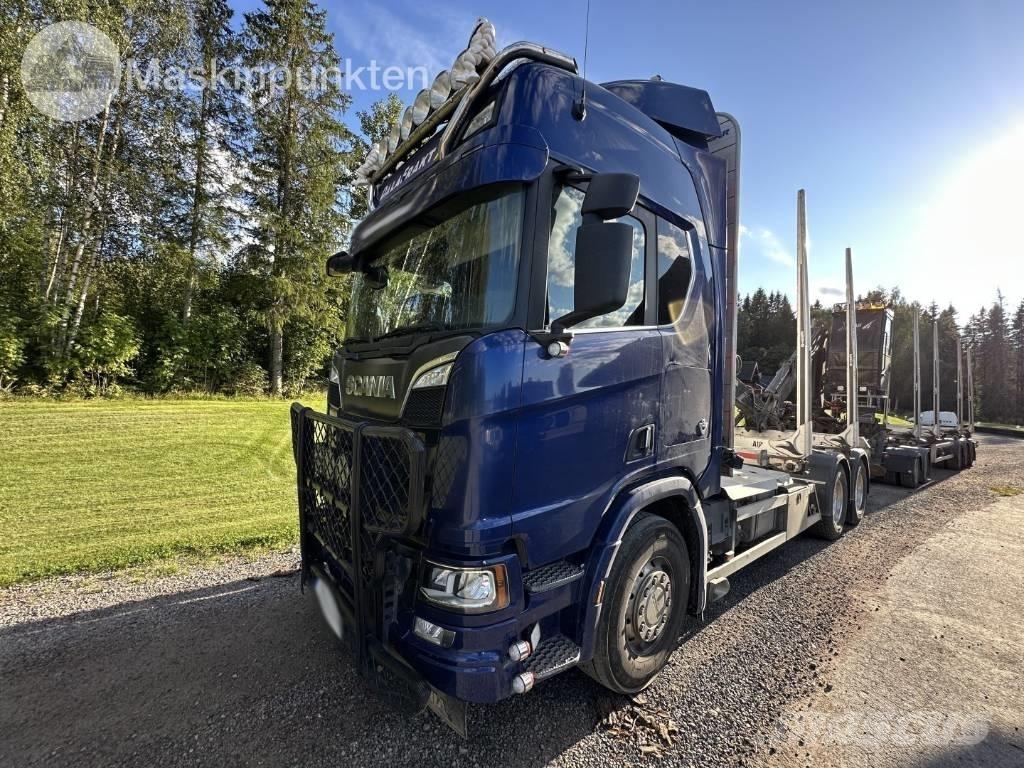 Scania R 650 木材运输车