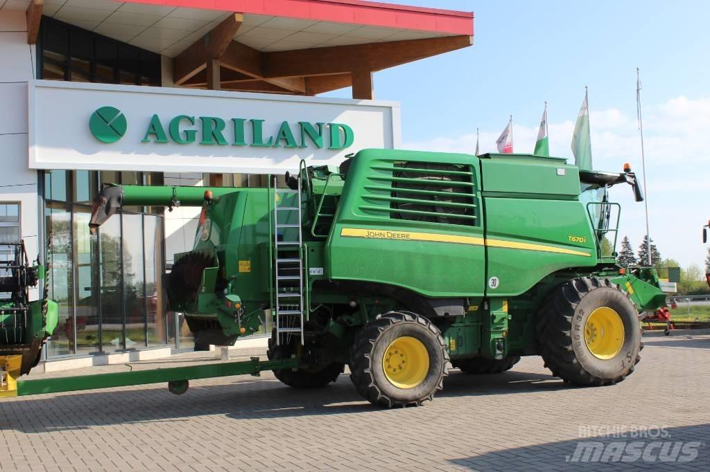 John Deere T 670 i 联合收割机