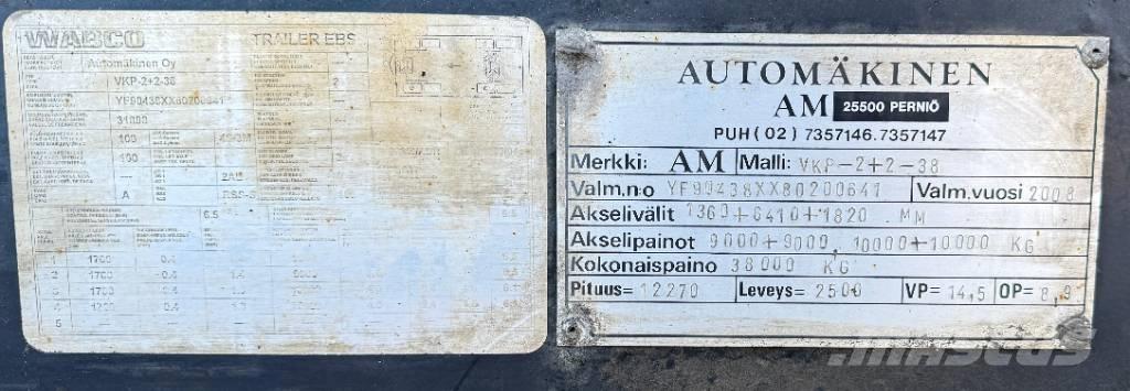 AM VKP-2+2-38 拆装式拖车