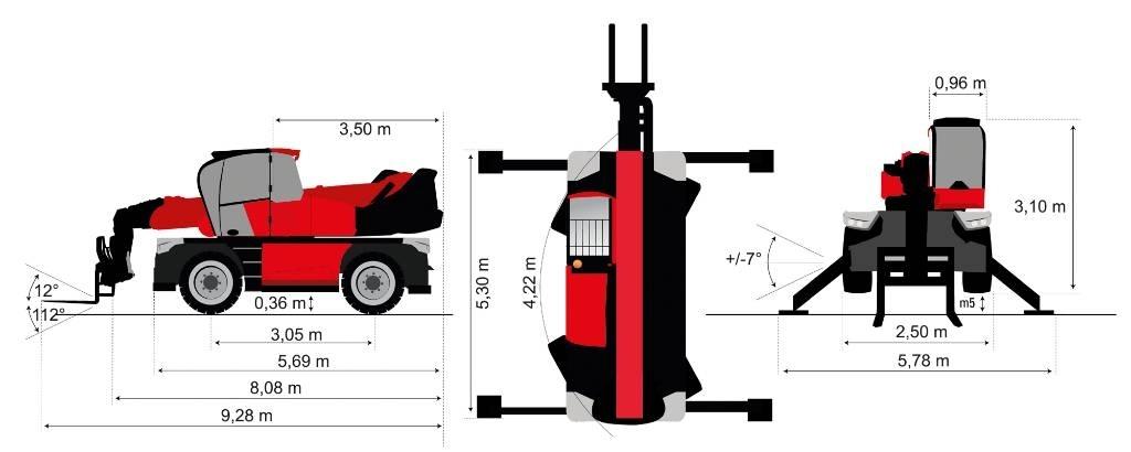 Manitou MRT 2660 伸缩臂叉装车|叉装车