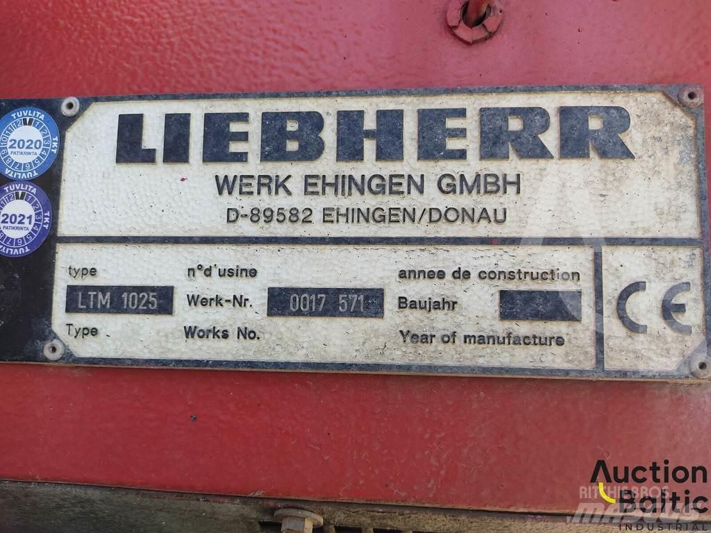 Liebherr LTM 1025 全地面起重机︳移动式起重机
