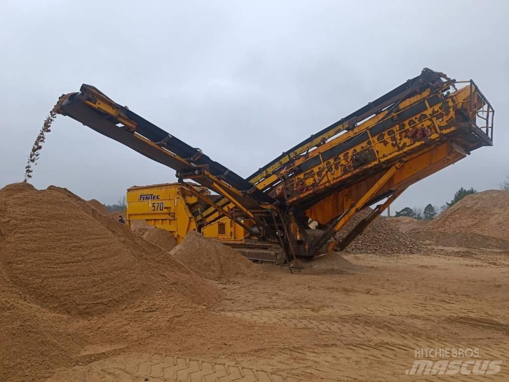 Fintec 570 移动式筛分机