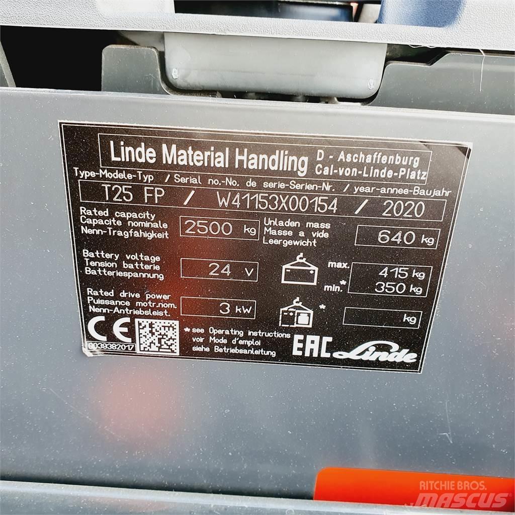 Linde T25FP 手摇升降机