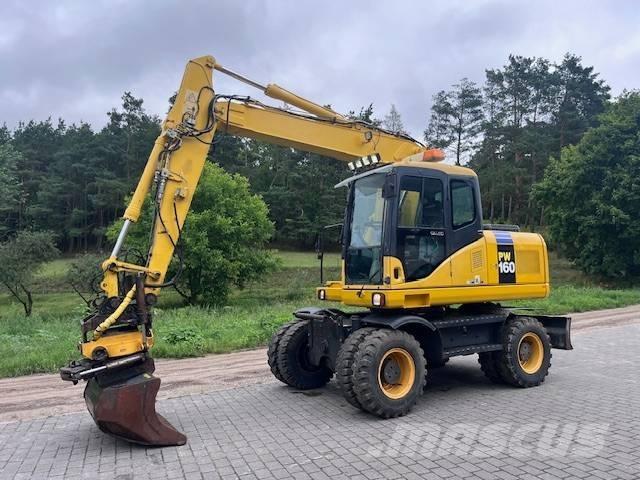 Komatsu PW 160 ES-7K 轮式挖掘机
