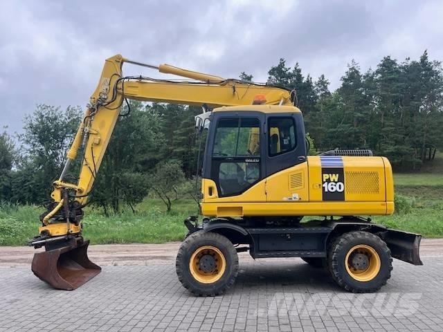 Komatsu PW 160 ES-7K 轮式挖掘机