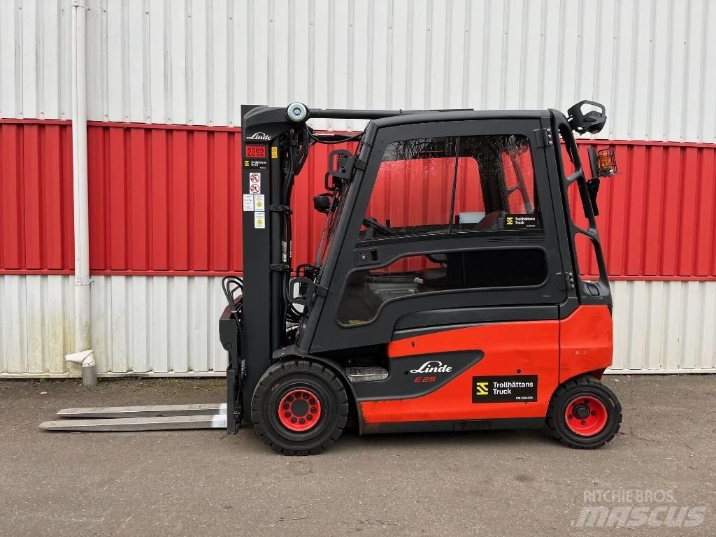 Linde E 25 电动叉车