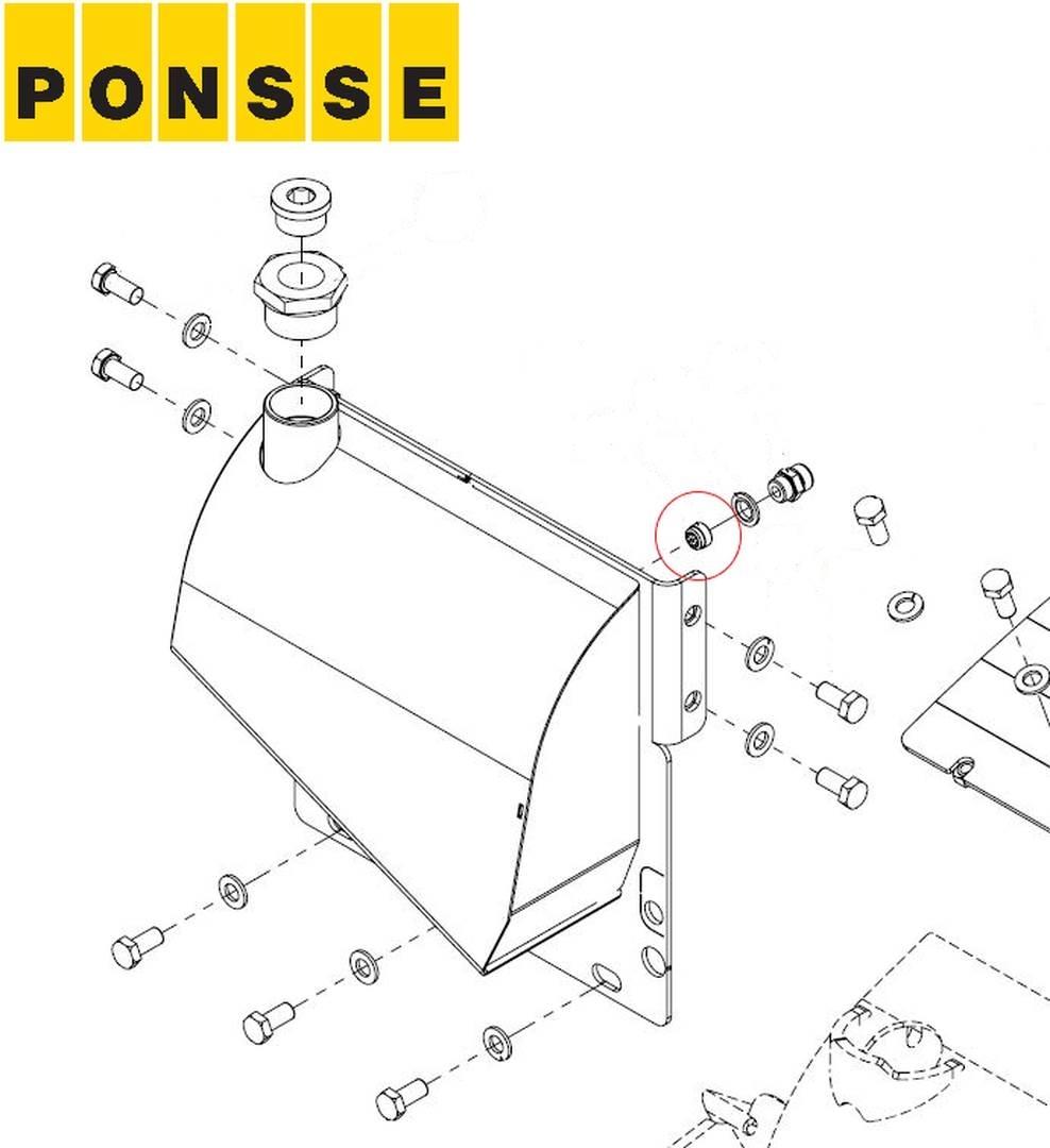 Ponsse 0055026 收割机机箱