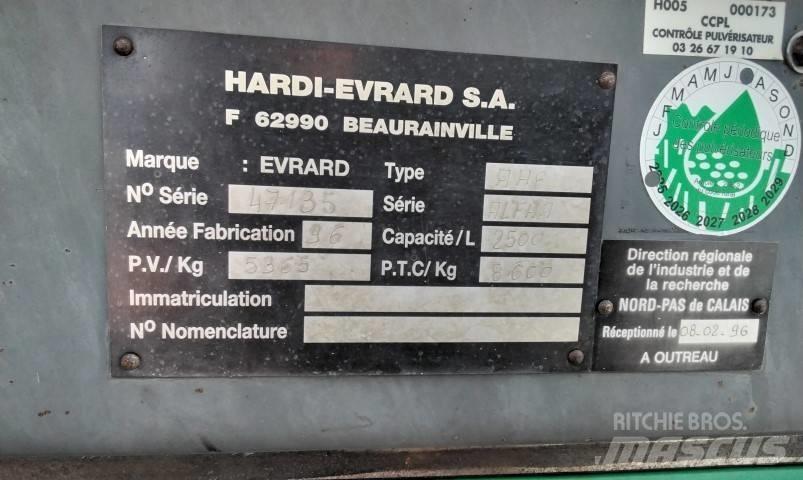 Evrard Alpha 2500 自走式喷雾机