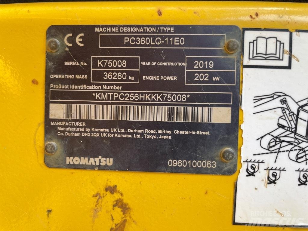 Komatsu PC 360 LC-11 履带挖掘机