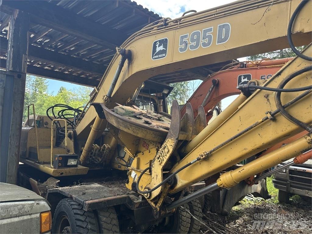 DEERE 595D 轮式挖掘机