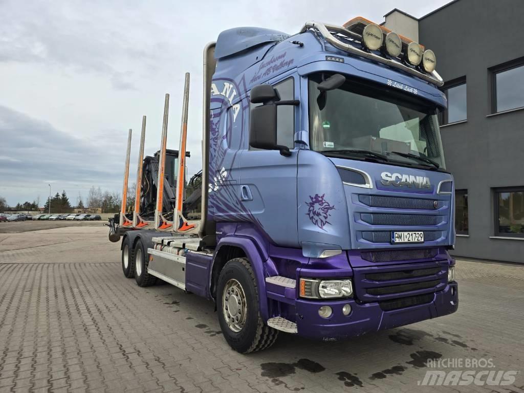 Scania R 580 木材运输车