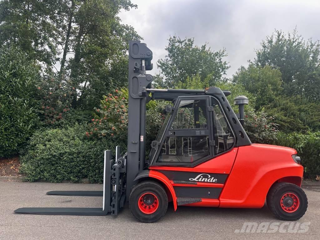 Linde H 80 D-02/1100 柴油叉车