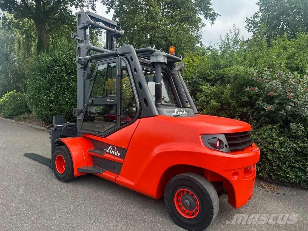 Linde H 80 D-02/1100 柴油叉车