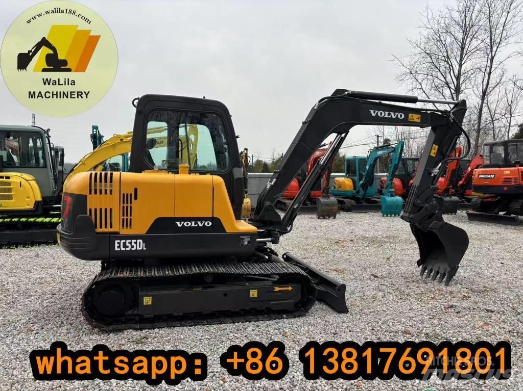 Volvo EC 55D 小型挖掘机