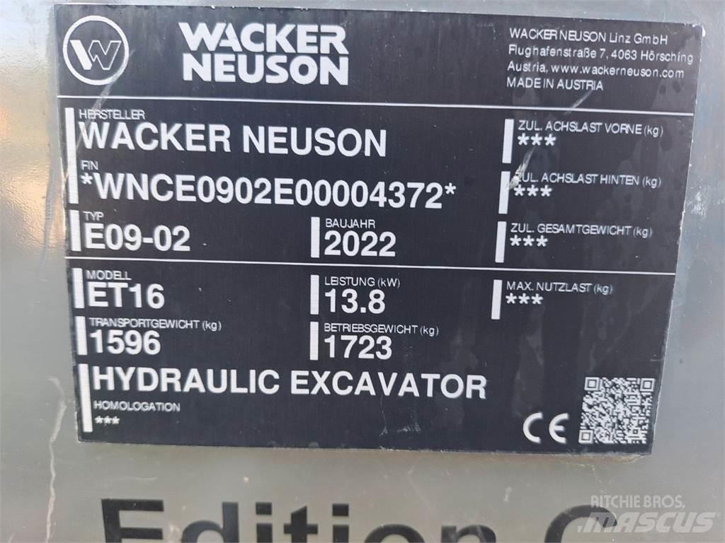 Wacker Neuson ET16 履带挖掘机