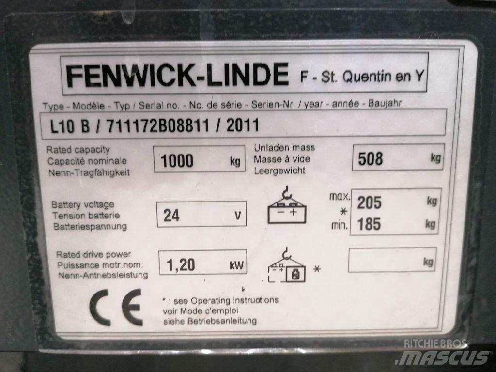 Linde L10B 手推堆垛车