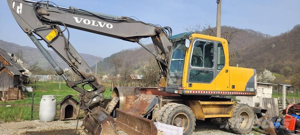 Volvo EW 160 轮式挖掘机