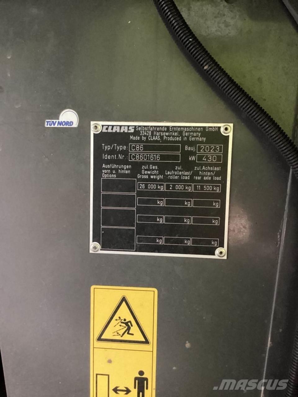 Claas 8700 TT 农业机械-其他