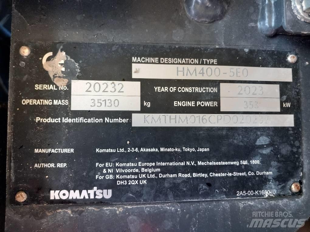 Komatsu HM400-5E0 铰接式自卸车