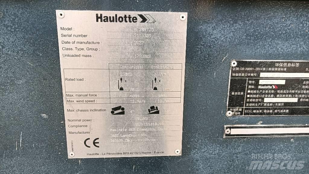 Haulotte HT28RTJO 直臂高空工作平台