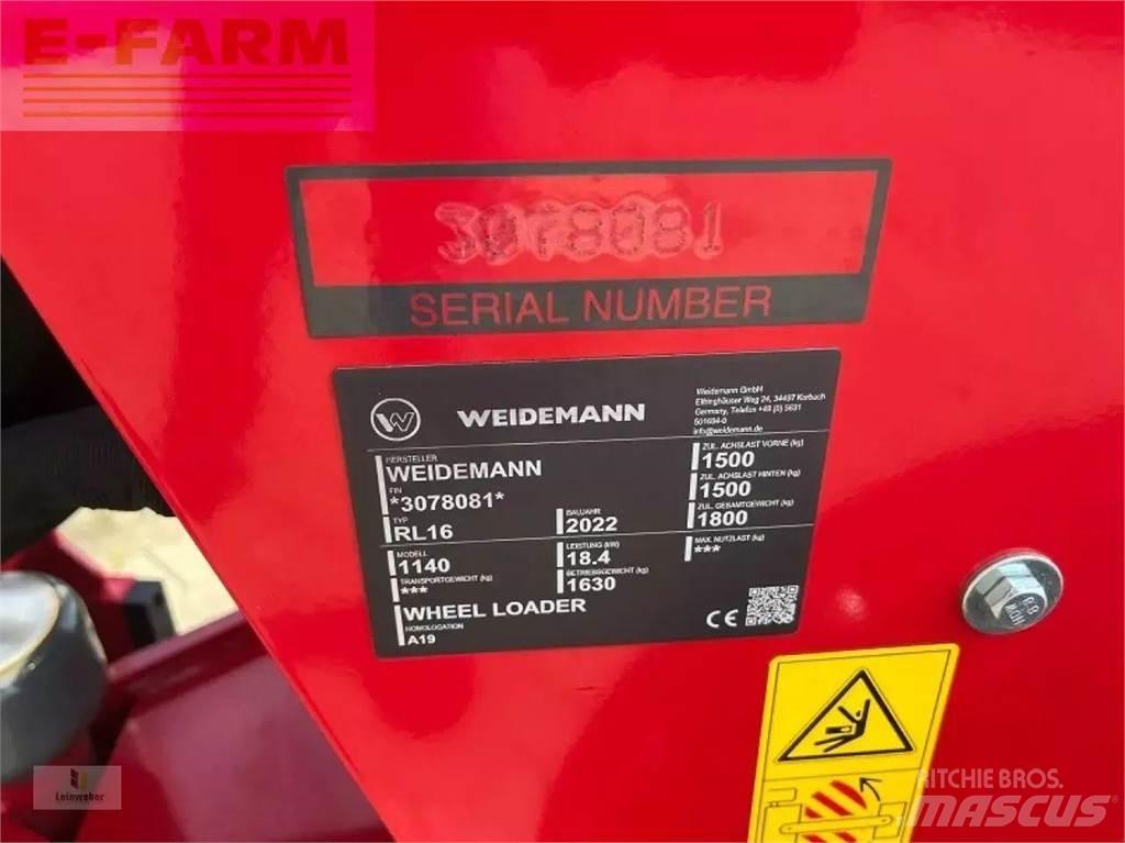 Weidemann 1140 轮式装载机