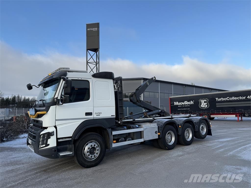 Volvo FMX 500 8X4 工程吊钩车