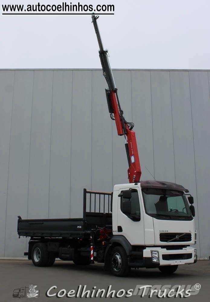 Volvo FL 240 + HMF 635 自卸式货车