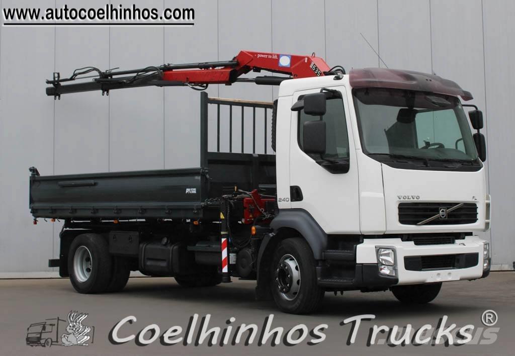 Volvo FL 240 + HMF 635 自卸式货车