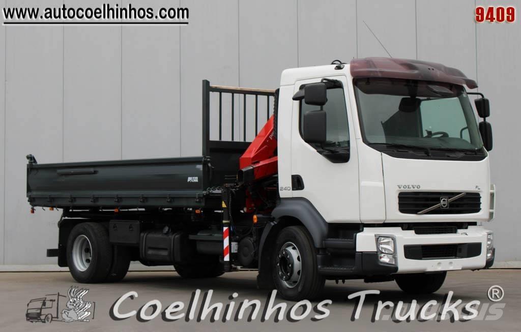 Volvo FL 240 + HMF 635 自卸式货车