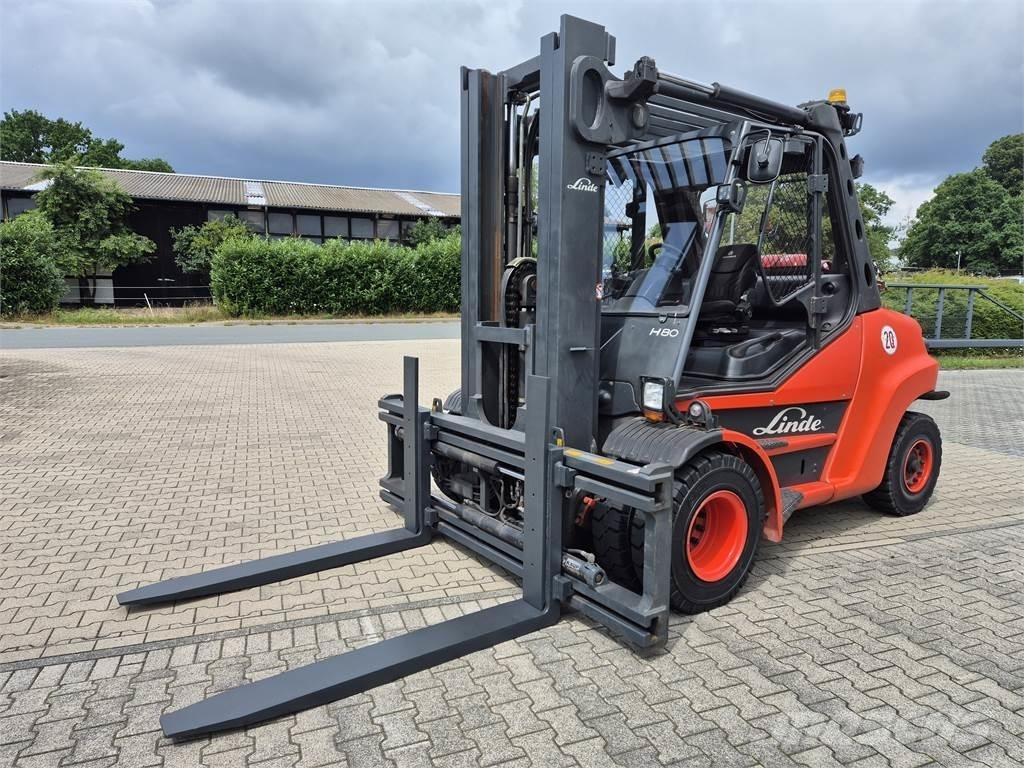 Linde H80T-900 天然气叉车
