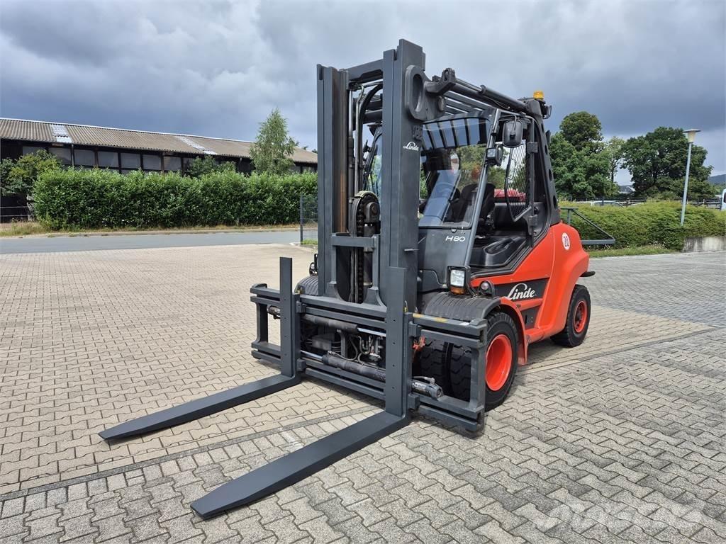 Linde H80T-900 天然气叉车