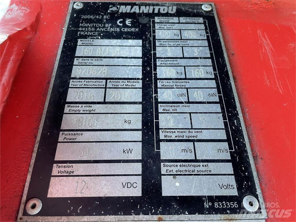 Manitou 160ATJ+ RC 曲臂高空工作平台