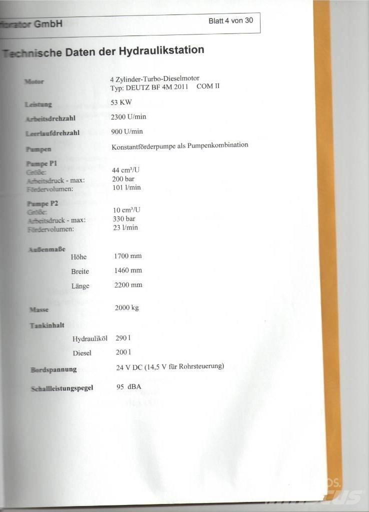  Perforator PBA100G 水平定向钻井设备