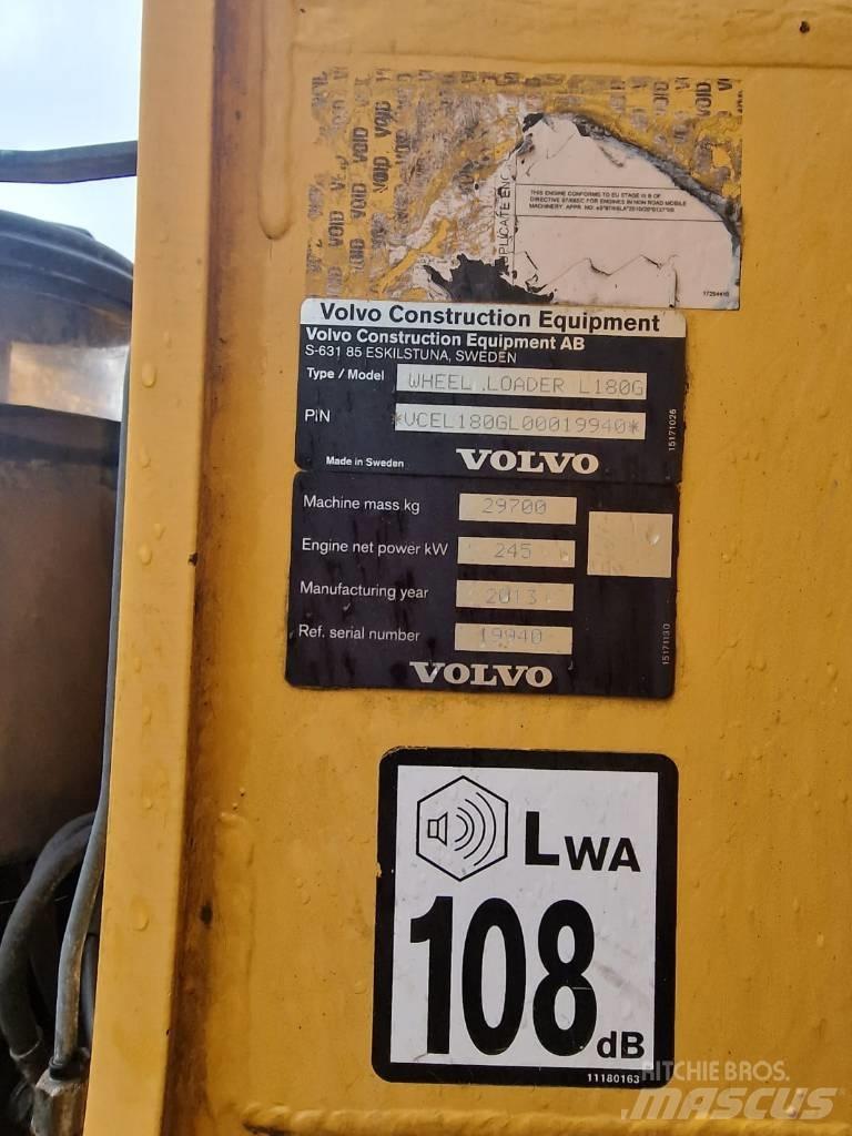 Volvo L180G Bj 2013' 轮式装载机
