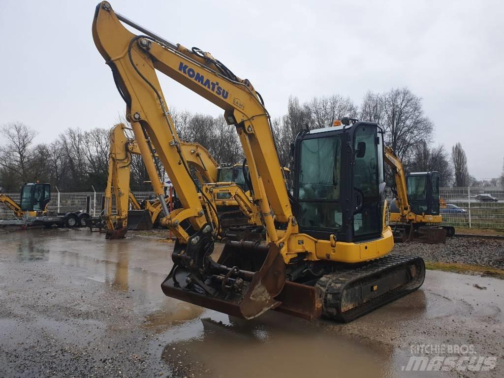 Komatsu PC55MR-5 小型挖掘机