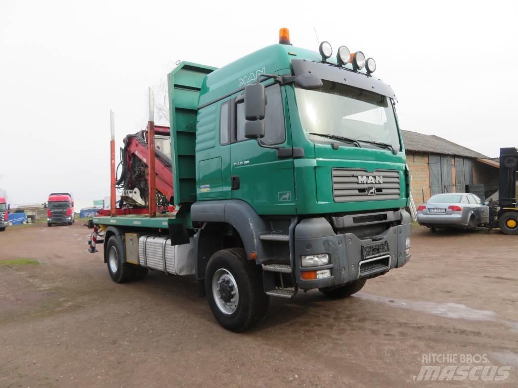 MAN TGA 18.360 木材运输车