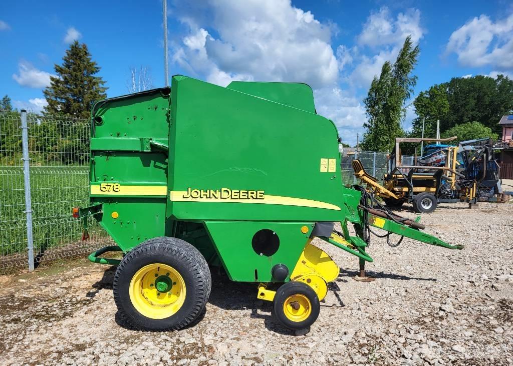 John Deere 578 圆捆打捆机