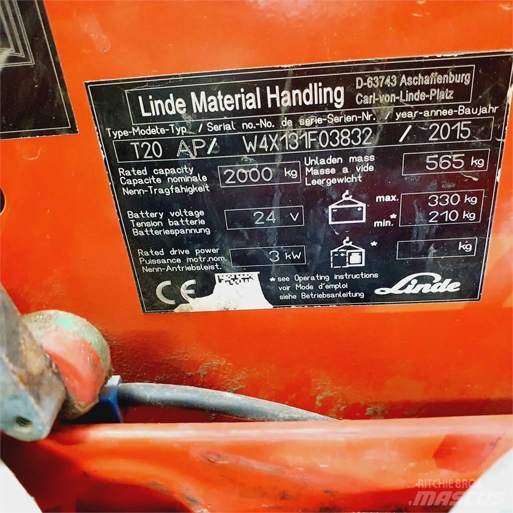 Linde T20AP kurz 手摇升降机