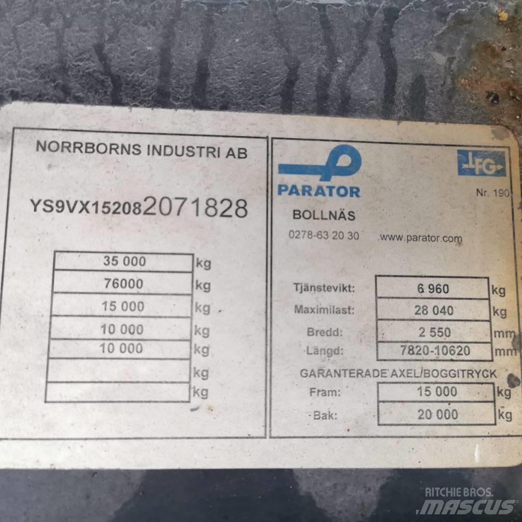 Parator VX 15-20 厢式拖车