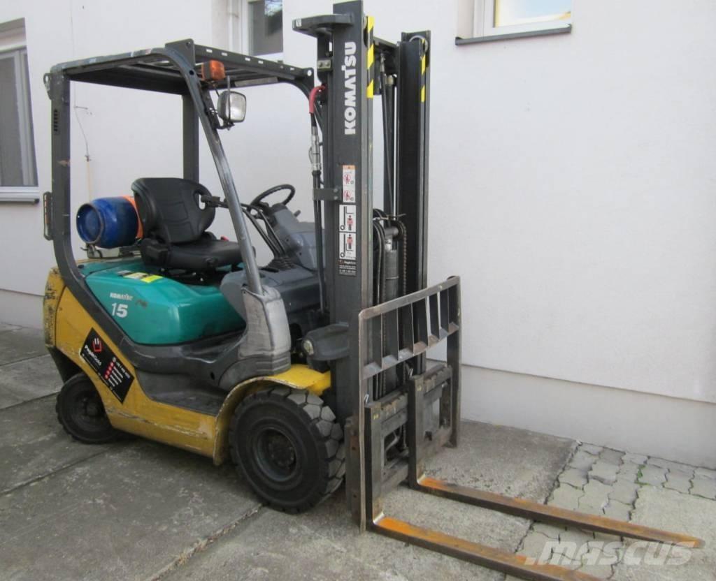 Komatsu FG 15 HT-20 天然气叉车