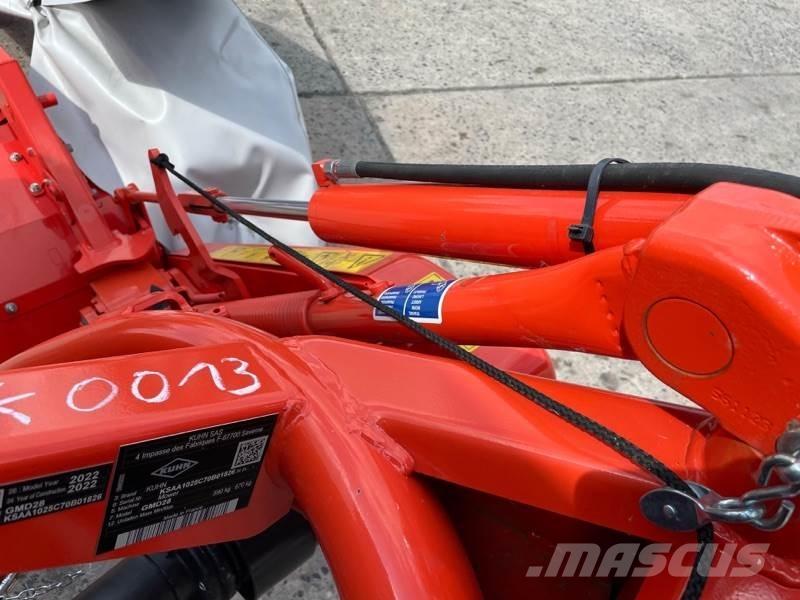 Kuhn GMD 28 割草调节装置