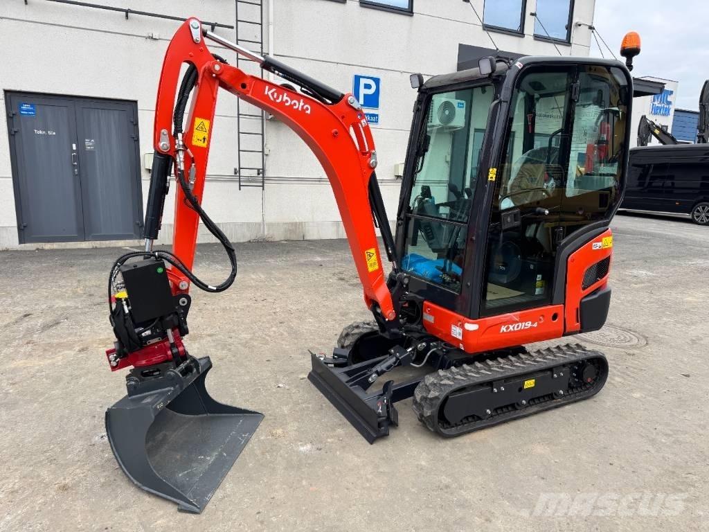 Kubota KX 019-4 小型挖掘机