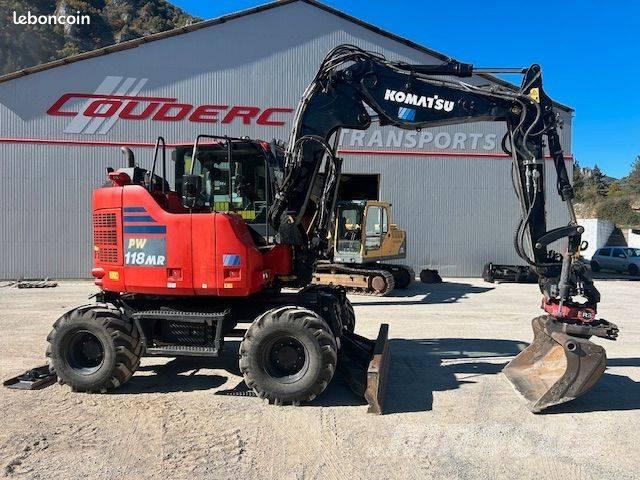 Komatsu PW 118 轮式挖掘机