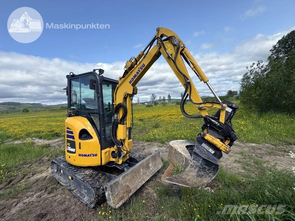 Komatsu PC 26 MR 小型挖掘机