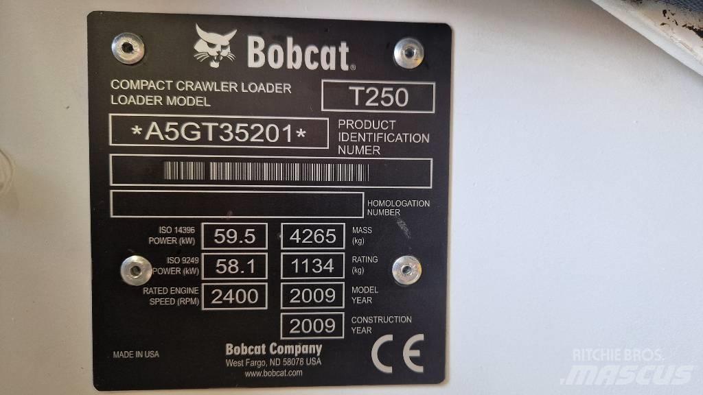 Bobcat T 250 履带式装载机