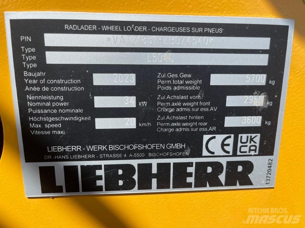 Liebherr L 504 小型装载机