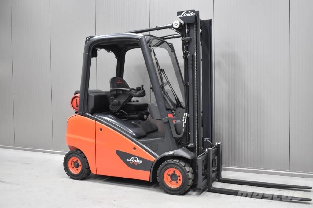 Linde H 16 T - 01 天然气叉车